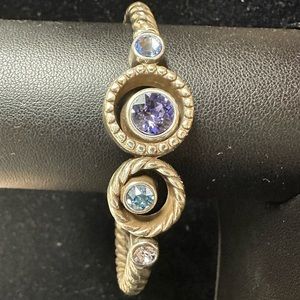 Brighton Halo Hinged Bangle